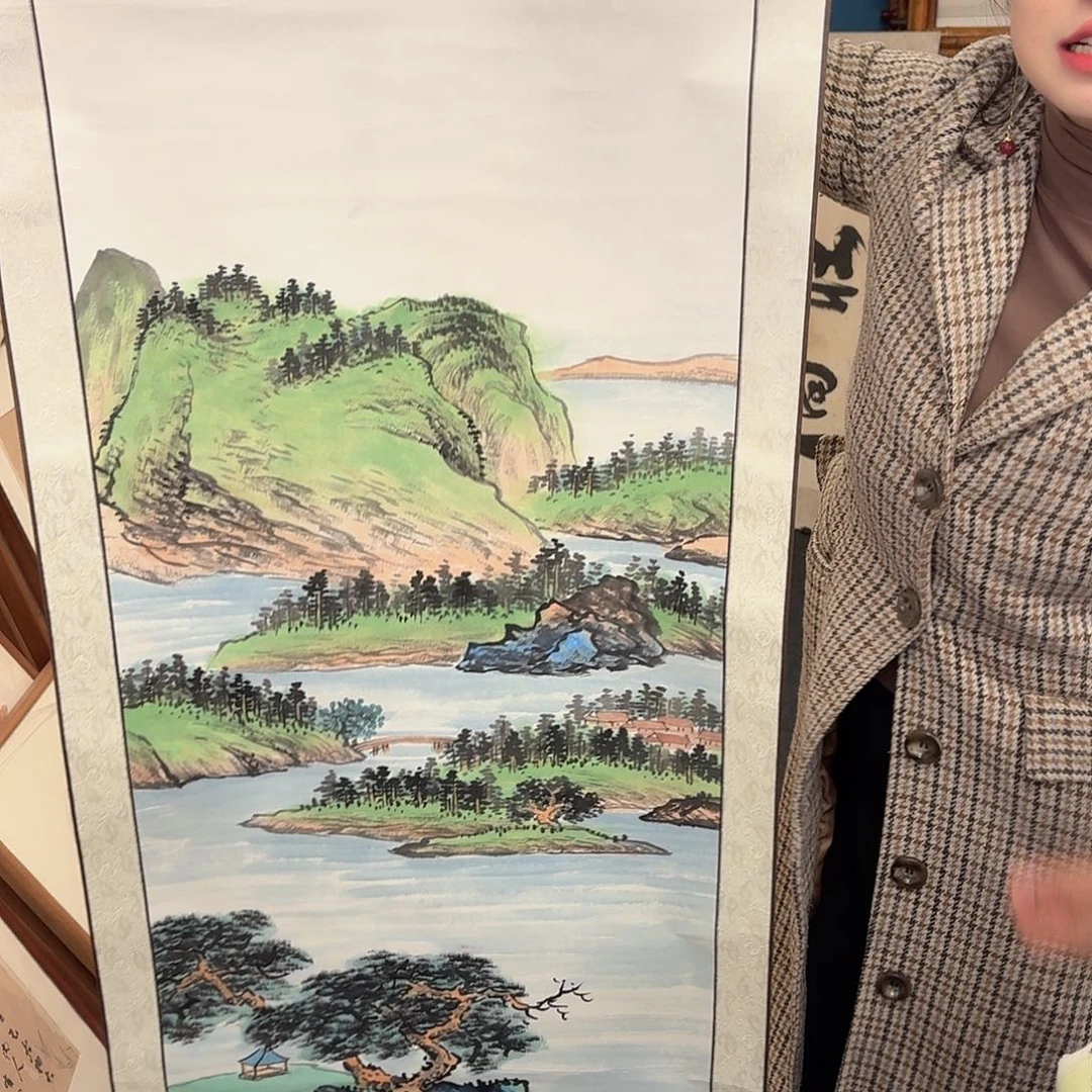 国画手绘作品欣赏7