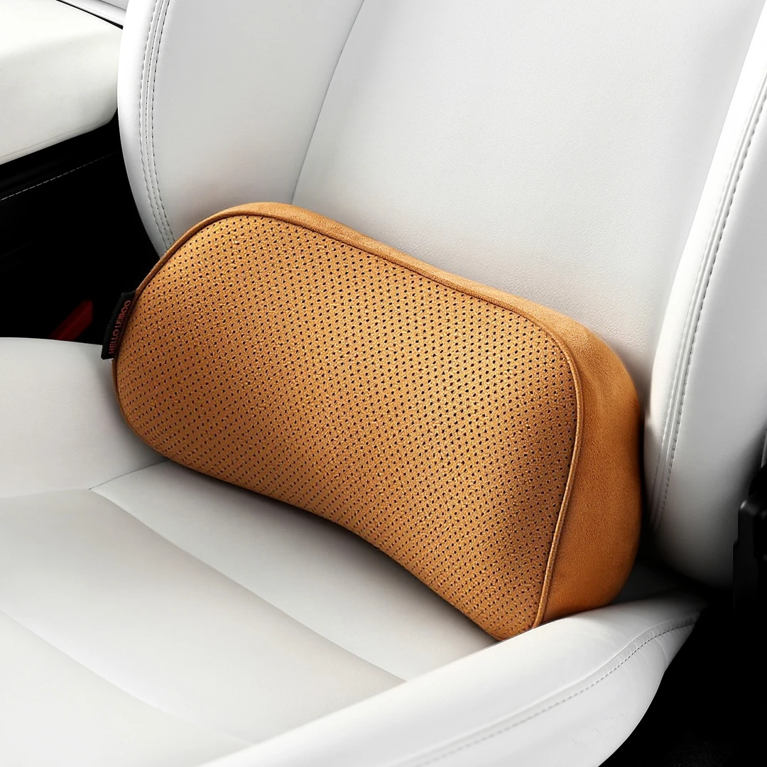 记忆棉汽车腰靠车载尾椎垫车用护腰靠背座椅腰托靠枕车上用品大全