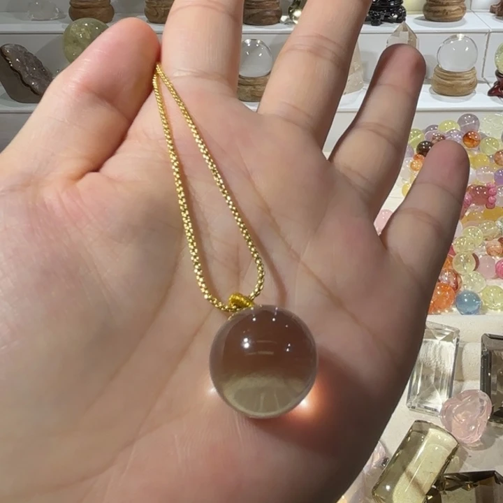 未镶嵌手链水晶吊坠18