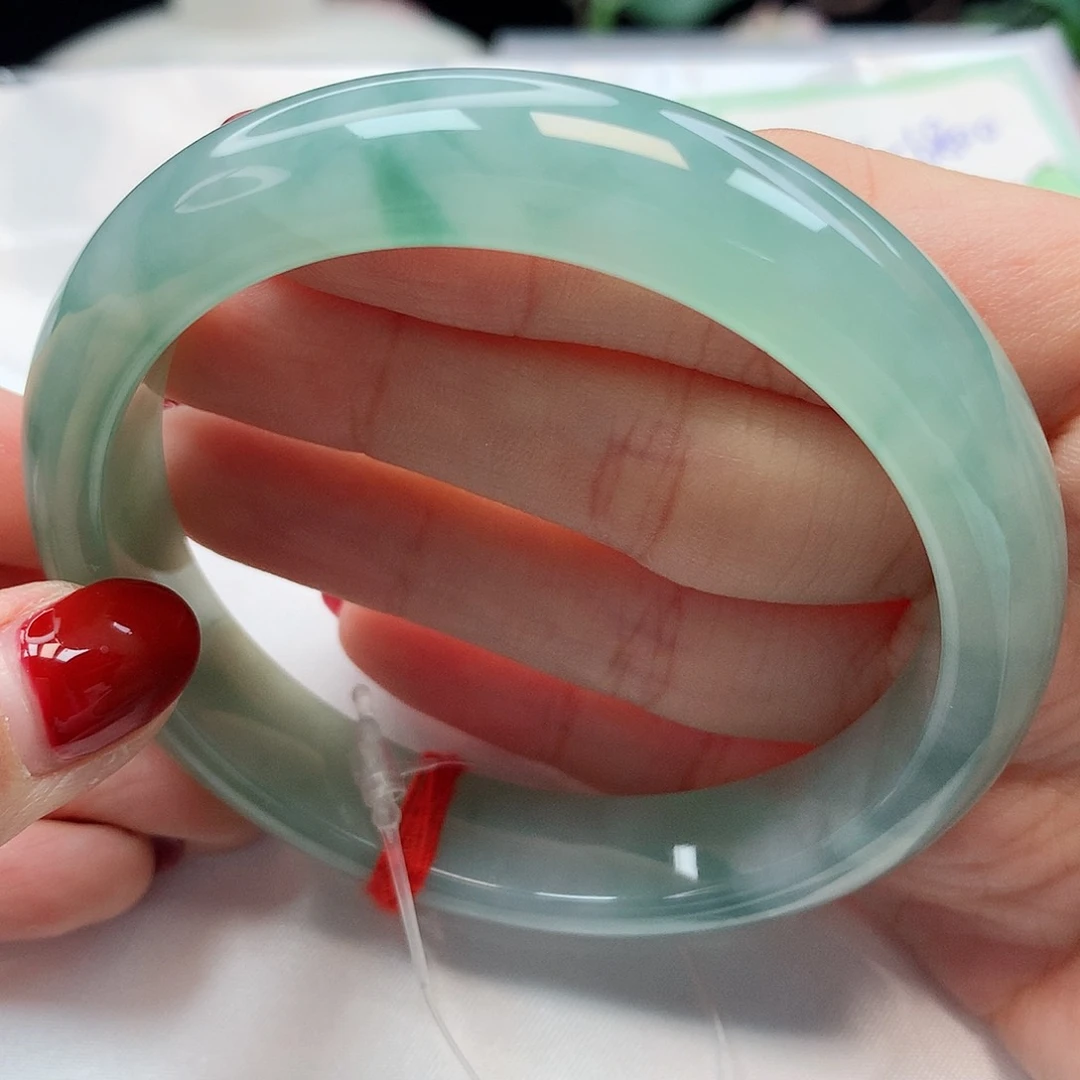 未镶嵌手镯翡翠天然缅甸a货翡翠56