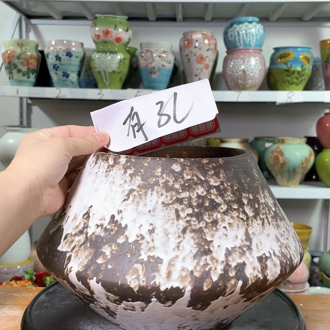 景德镇陶瓷花盆花器暇256