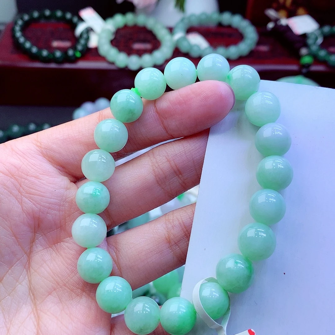 翡翠未镶嵌毛衣链
