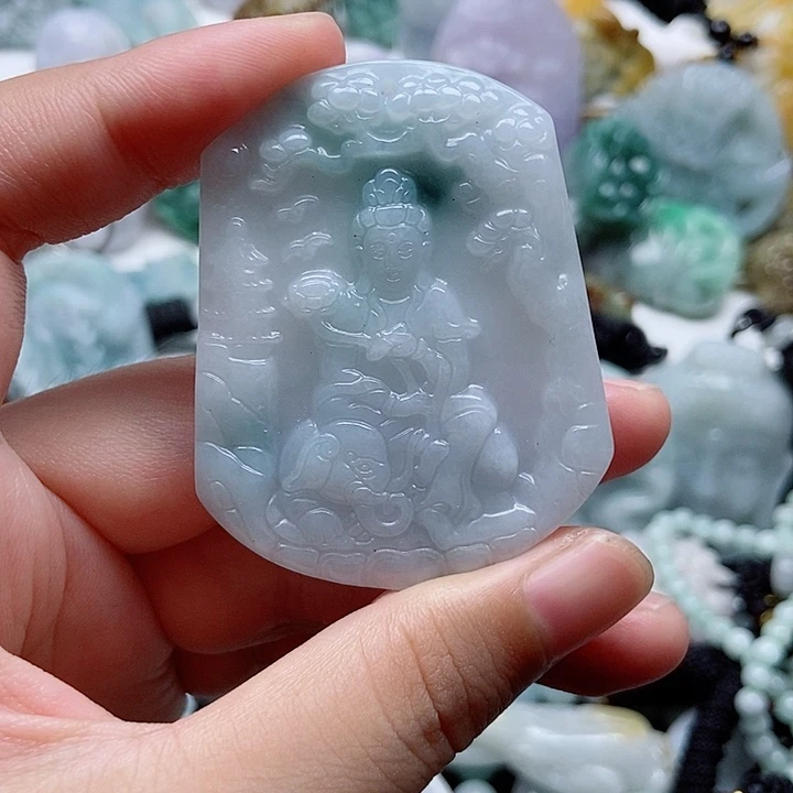 吊坠(不含链)未镶嵌翡翠1