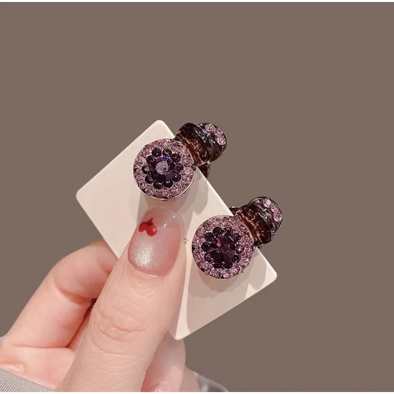 告别毛躁碎发迷你小抓夹女刘海前额碎发侧边头发夹头顶小夹子女士