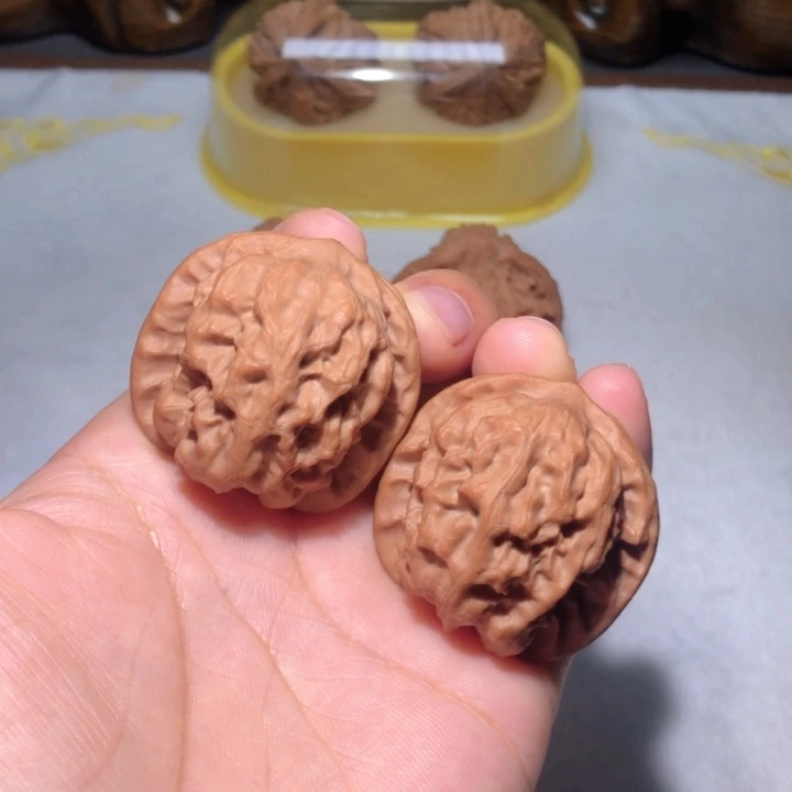 把件文玩核桃38野狼