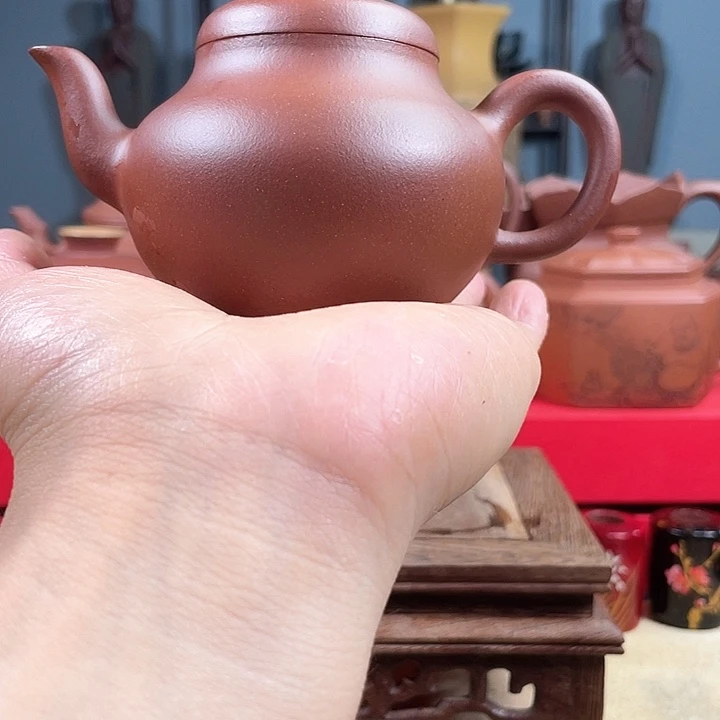 茶杯紫砂全手底槽清微微瑕