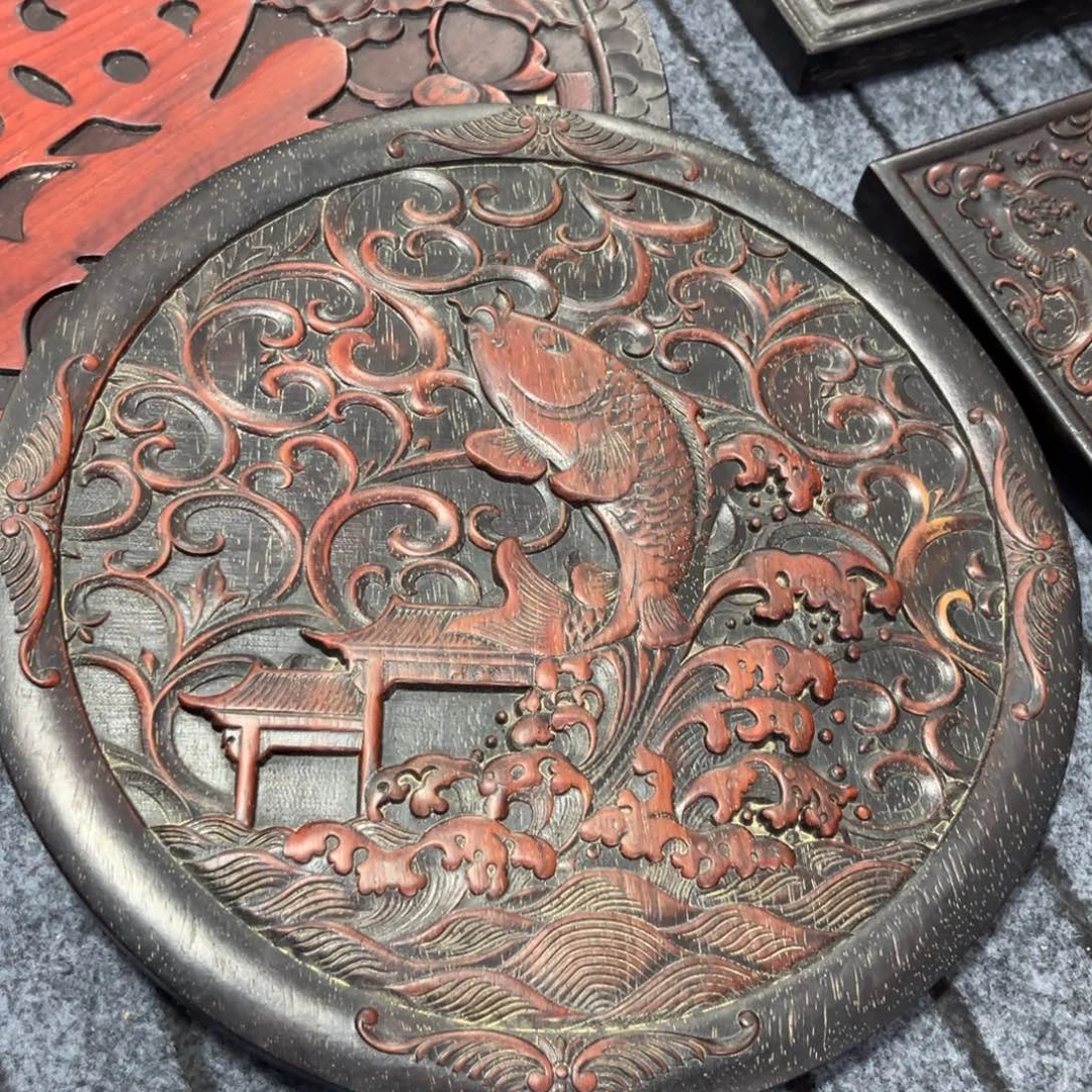 木非洲紫檀木雕牌匾挂匾