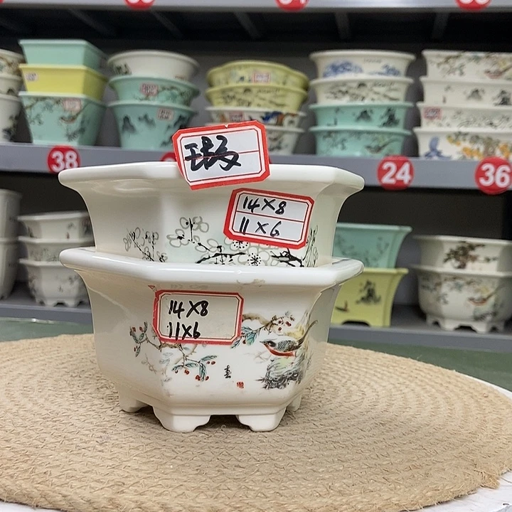 紫砂紫砂花盆5522