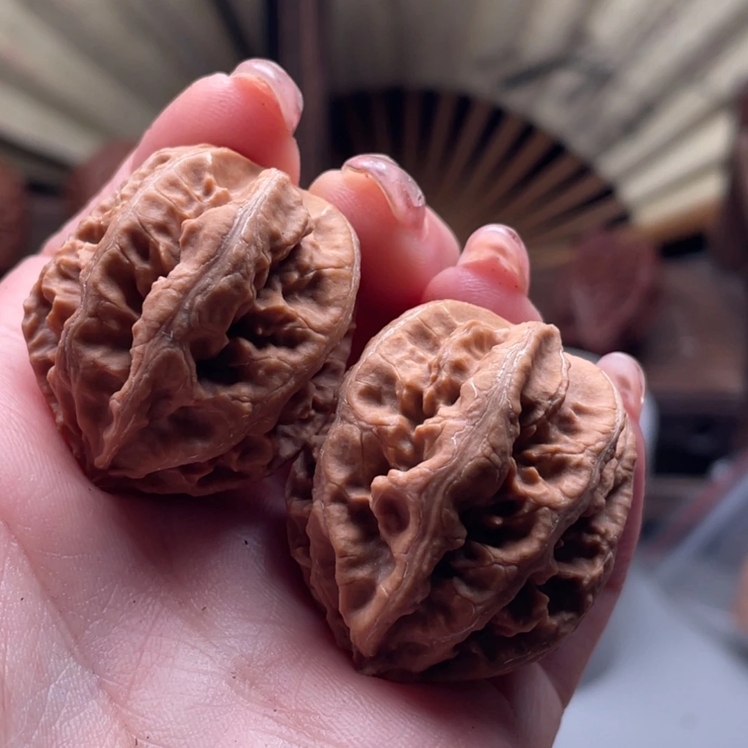 文玩核桃把件楸刀鱼85
