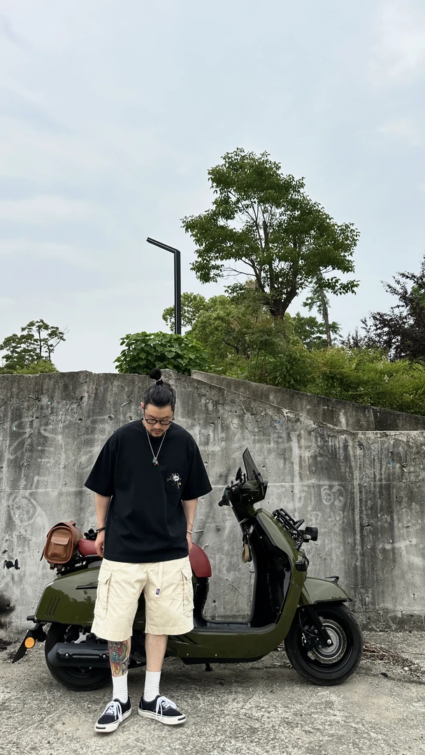 【老郭4302#】 经典紫标平替日潮多口袋工装短裤