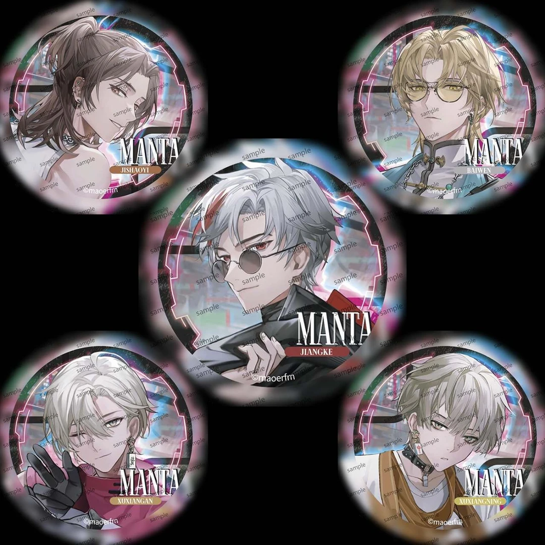 猫耳《溺火》马口铁徽章季少一款