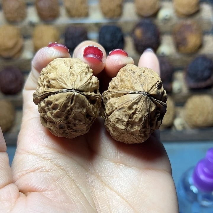 文玩核桃把件16号尖屁屁37尺