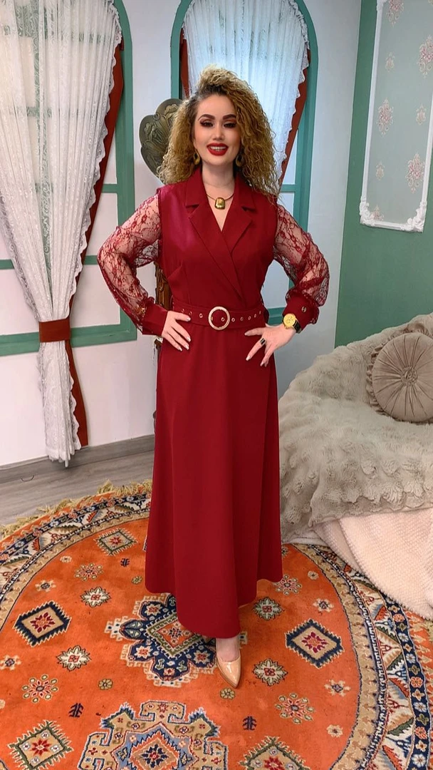 高定洋气连衣裙（00-193）