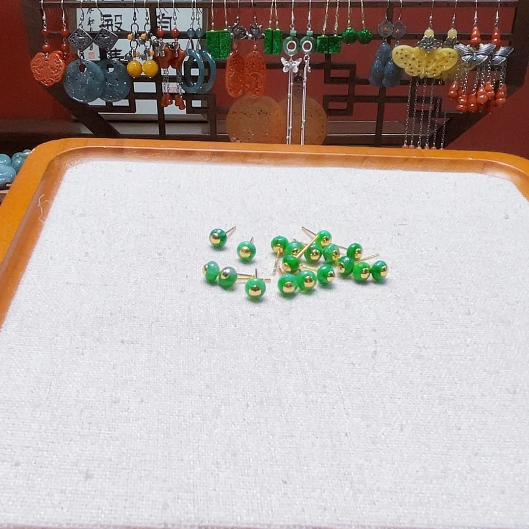 翡翠未镶嵌手链饰品