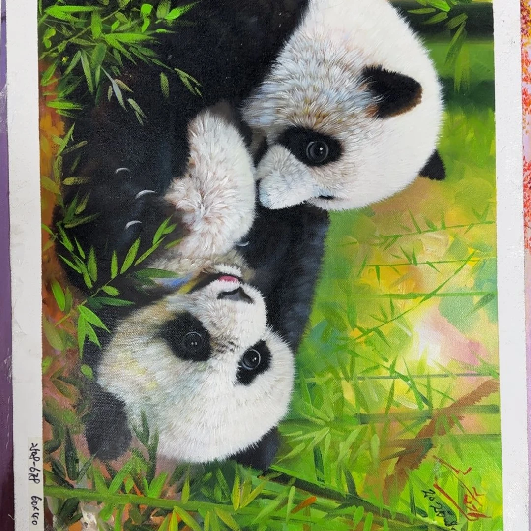 鸿***头油画加油加油努力加油加油