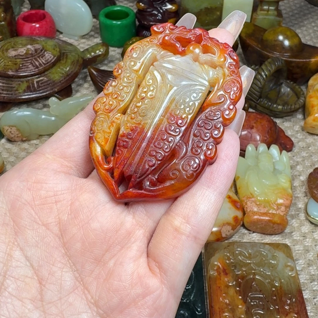 吊坠白玉菩提挂件