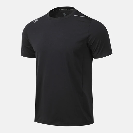 DESCENTE/迪桑特男女同款吸汗透气运动休闲圆领短袖T恤SQ223RTS43