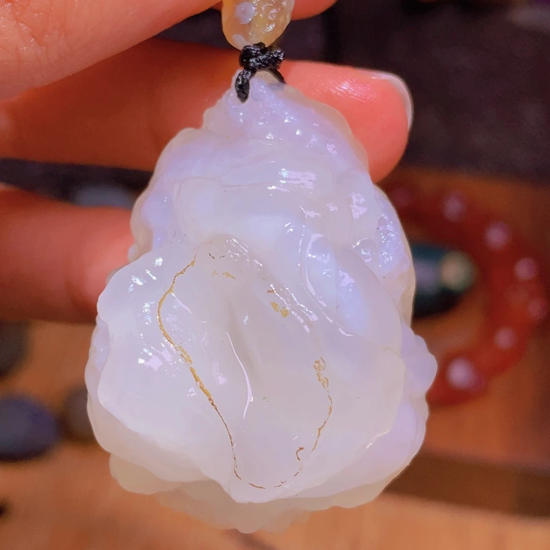 未镶嵌玛瑙/玉髓珠宝半成品