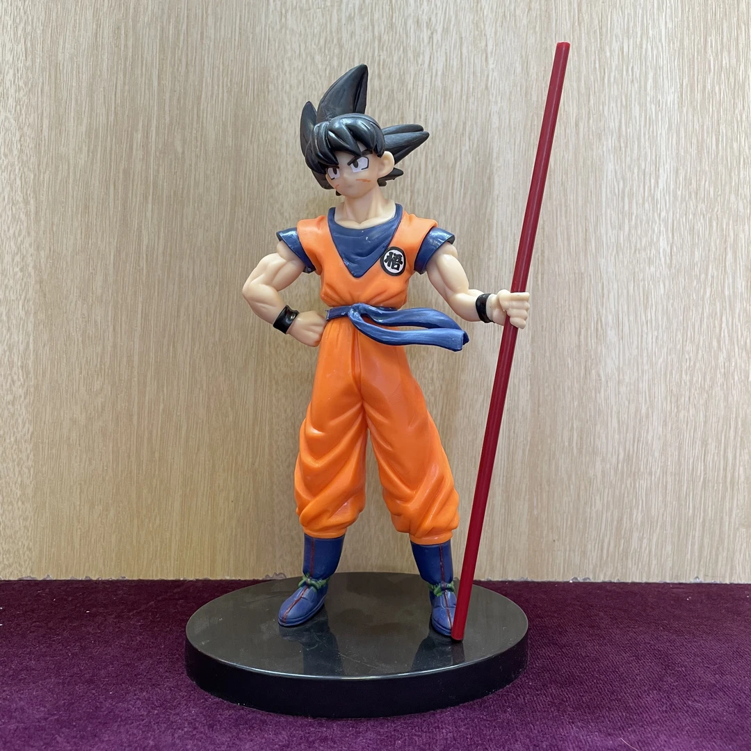 【巅峰潮玩】七龙珠孙悟空黑发20周年龙珠超金箍棒手办模型桌面摆件