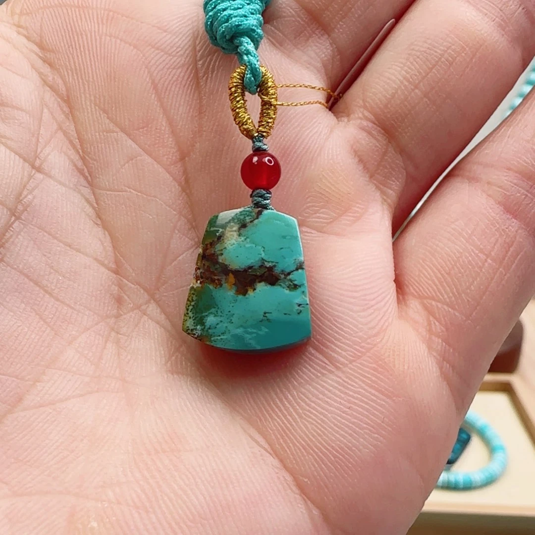 绿松石未镶嵌9无事牌+w