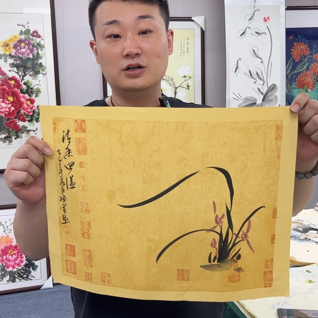 国画国画纯手绘作品