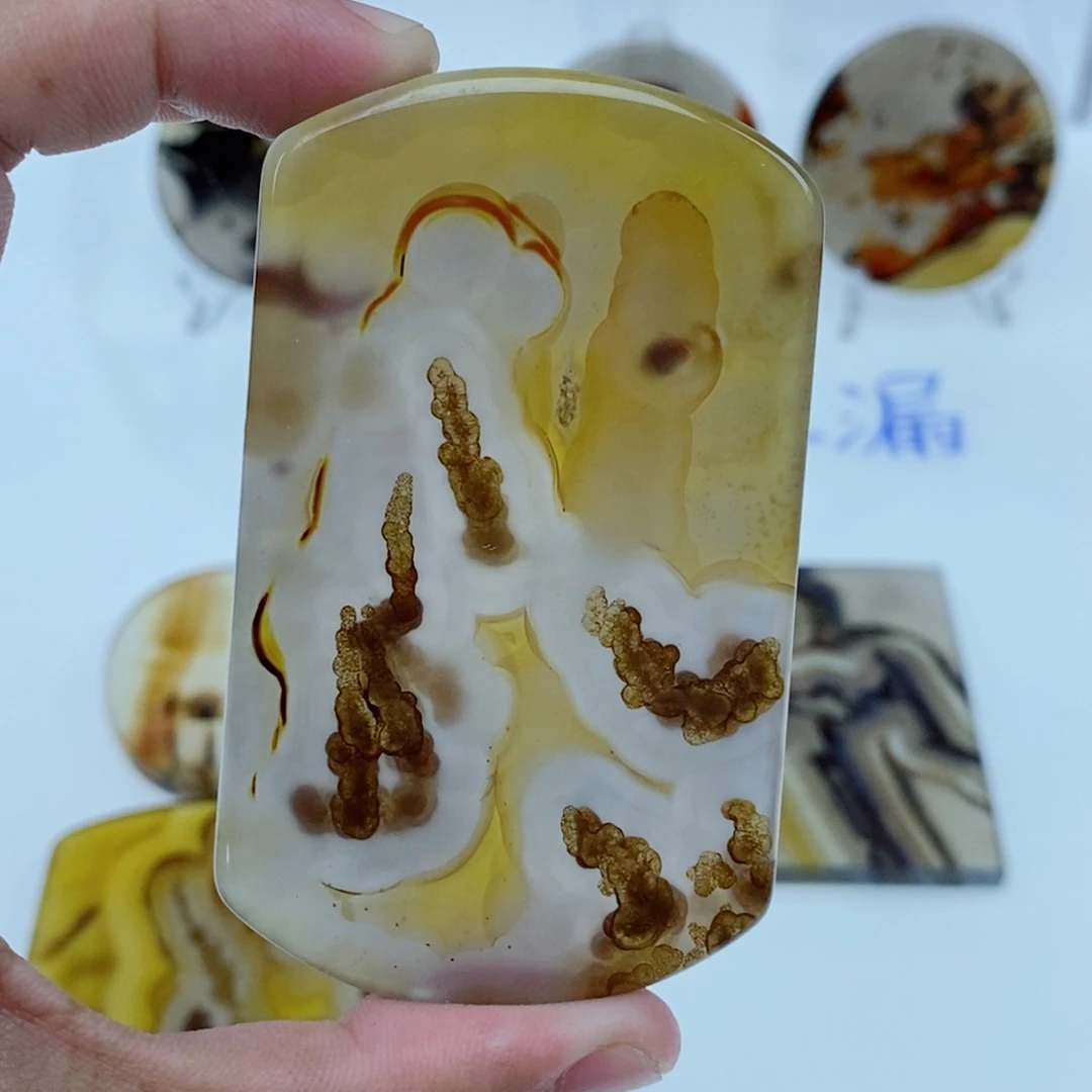 玛瑙/玉髓未镶嵌珠宝半成品