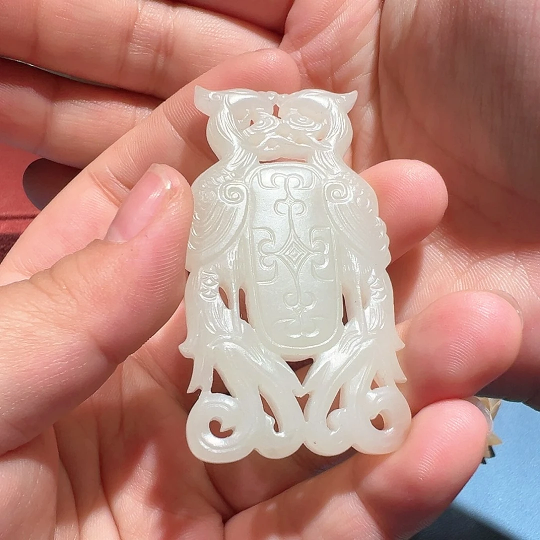 【闪购商品】和田玉颈饰未镶嵌小*叶