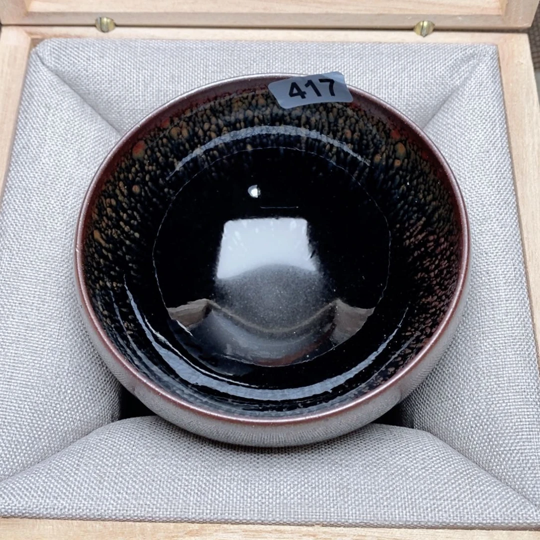 建窑建盏主人茶盏417