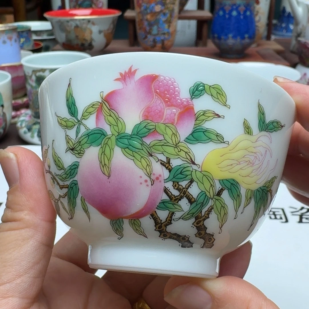 景德镇手工手绘展示