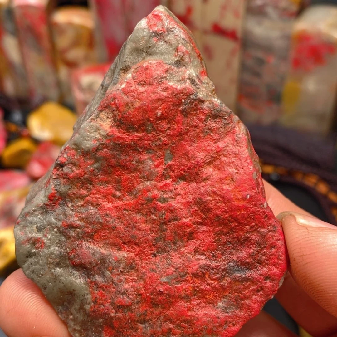 昌化鸡血石1**熊昌化鸡血石原石