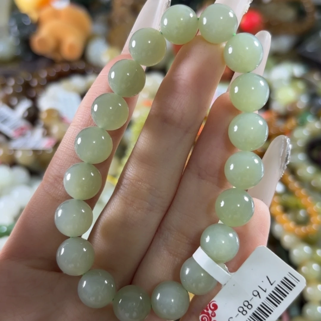 和田玉未镶嵌手链135