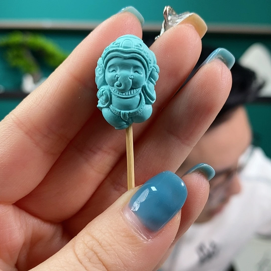 绿松石珠宝奇石未镶嵌