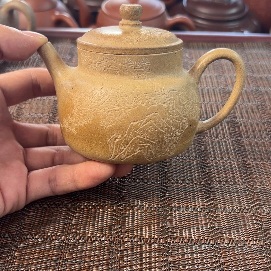 茶壶紫砂宜兴原矿紫砂壶230毫升容量