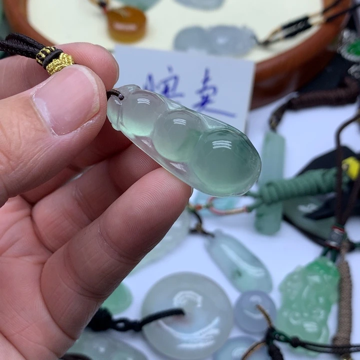用***4一物一图，豆子吊坠