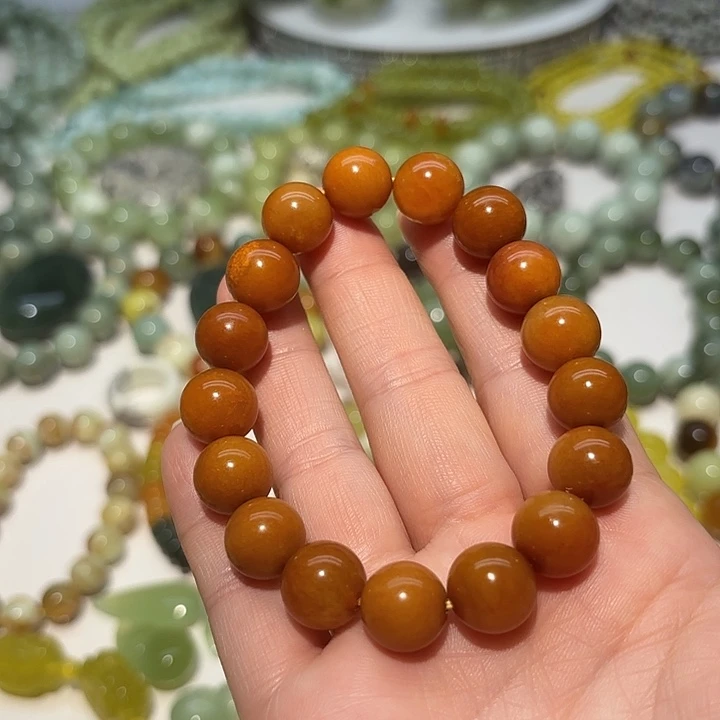 蛇纹石玉未镶嵌手串