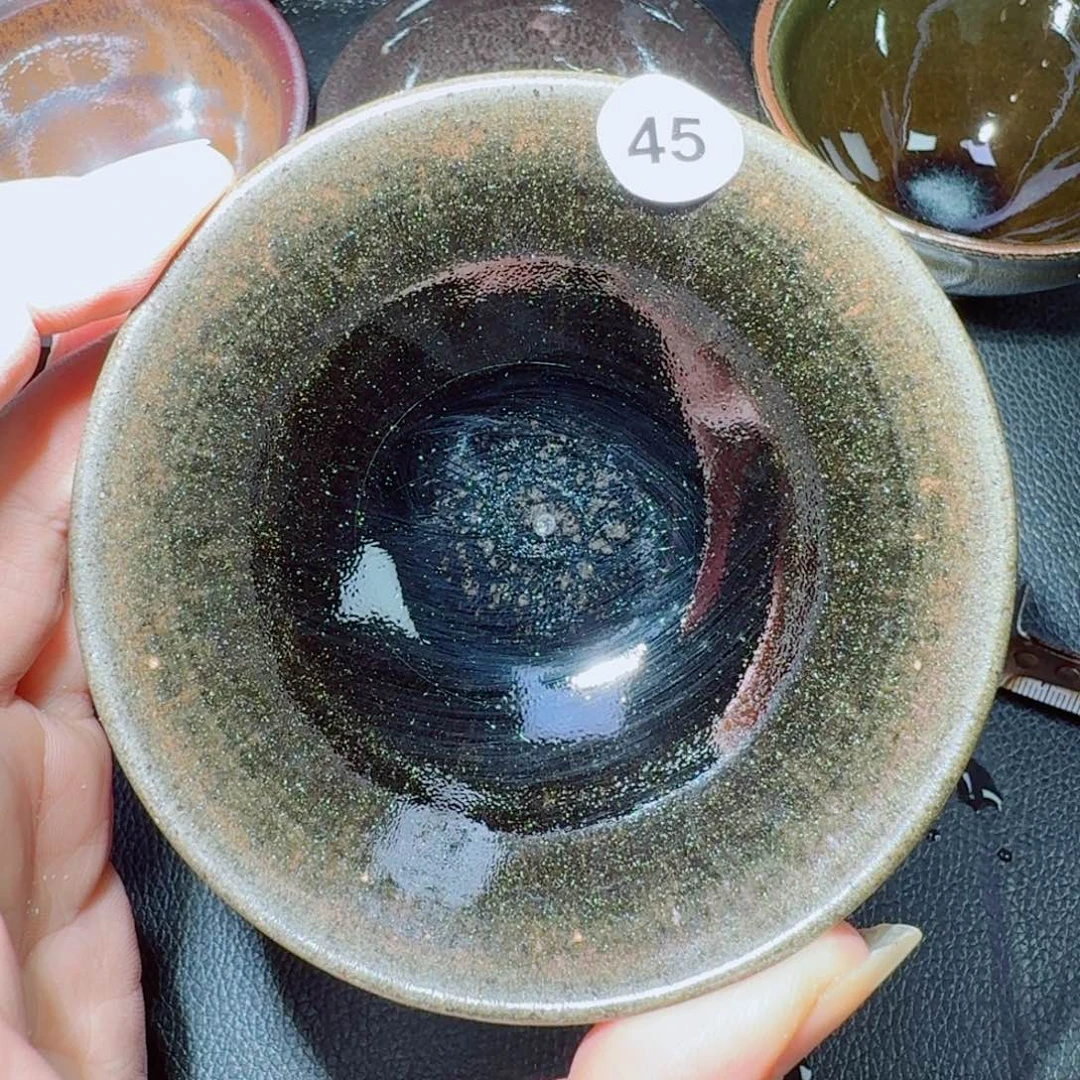 摆件古时茶器建窑建盏45