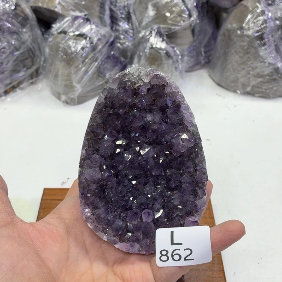 摆件水晶未镶嵌天然紫水晶