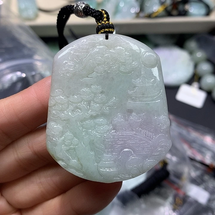颈饰未镶嵌翡翠翡翠