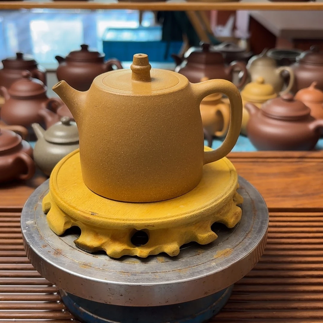 茶壶紫砂半手工制作