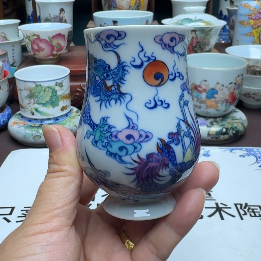 景德镇手工手绘展示