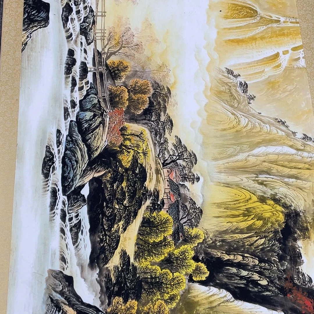 国画老师手笔手绘作品y