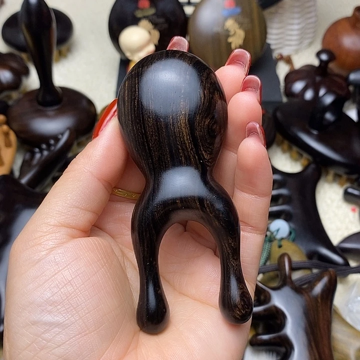 紫光檀鼻部按摩器