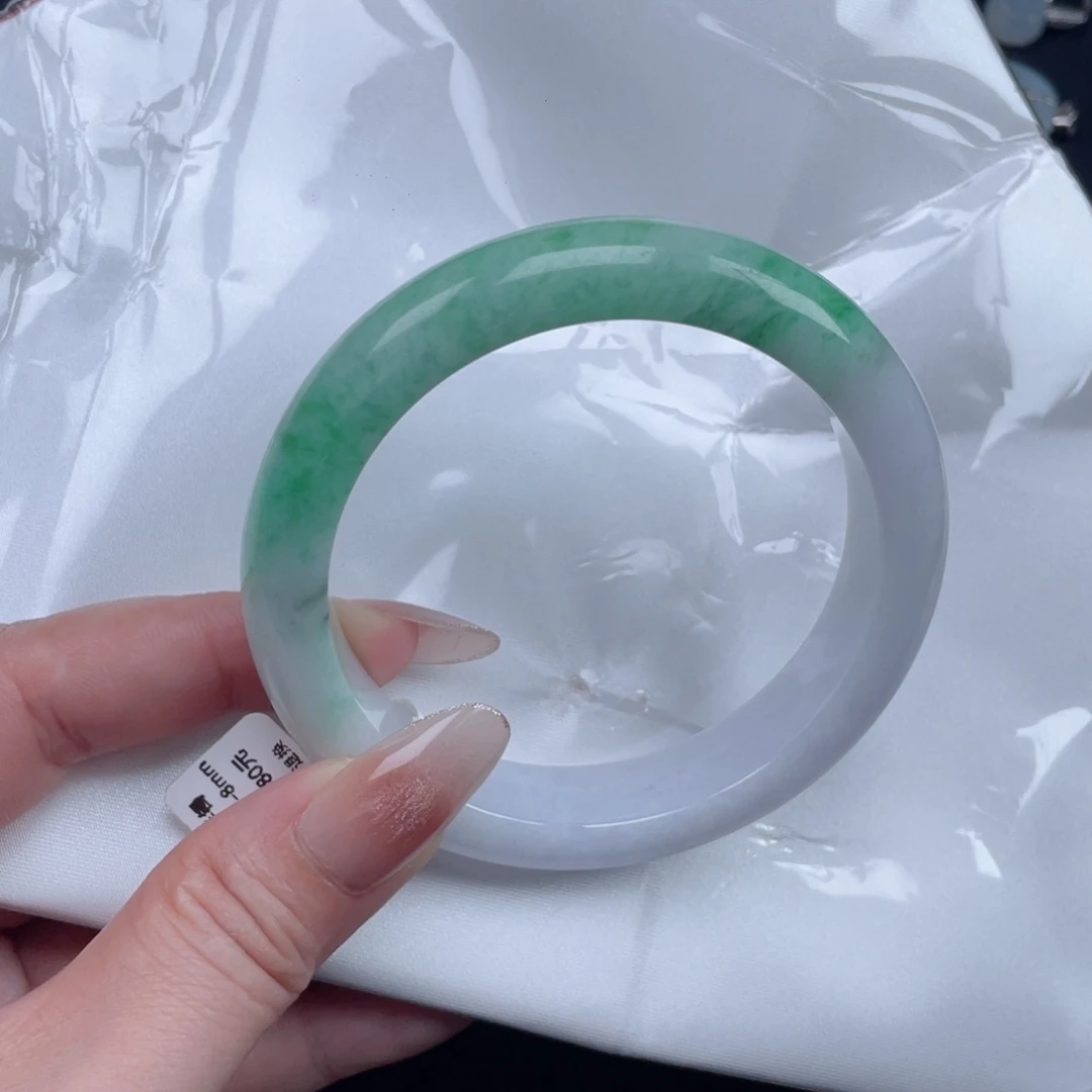 翡翠未镶嵌手镯040