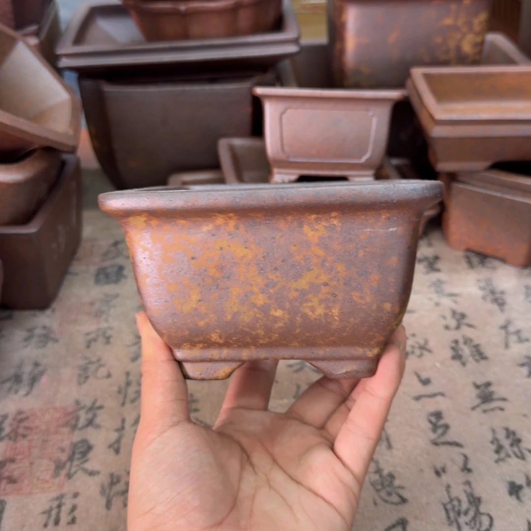 紫砂花盆43号宜兴紫砂正品12x6.5