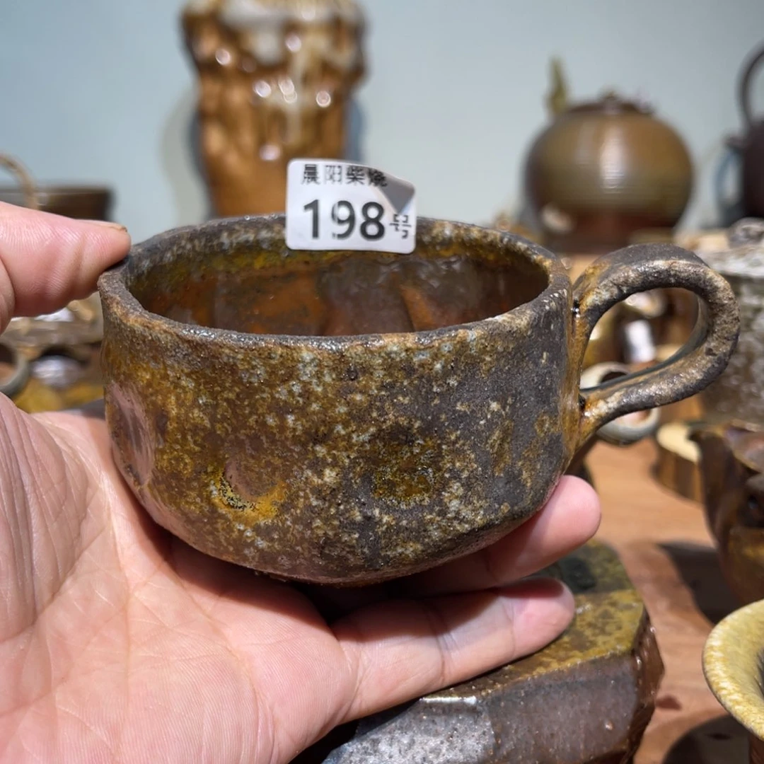 纯手工柴烧卡非杯晨阳出品