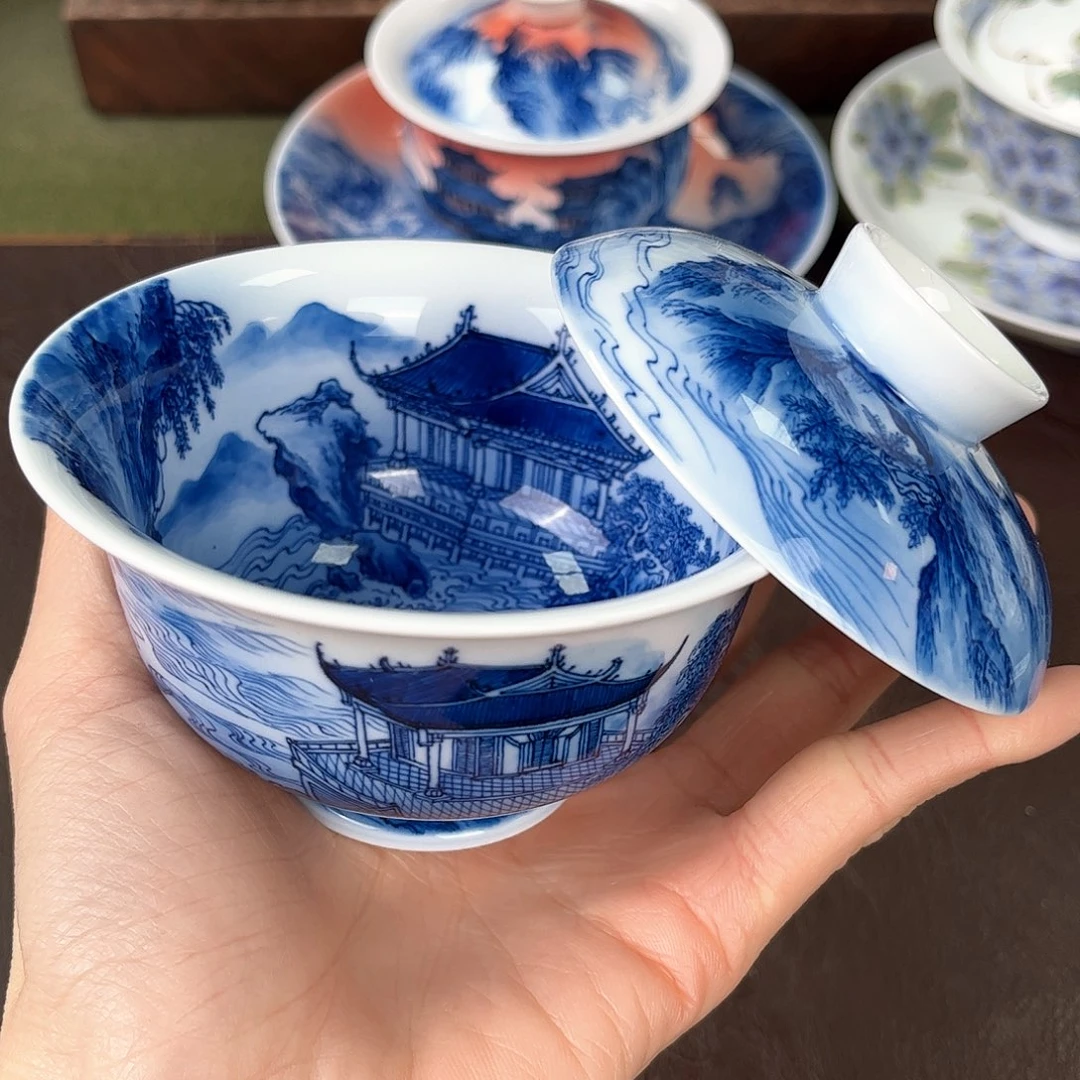 手绘高温瓷器瓷器