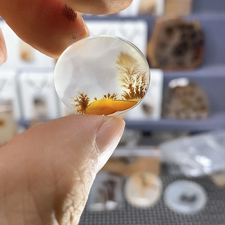 未镶嵌玛瑙/玉髓珠宝奇石秾*儿