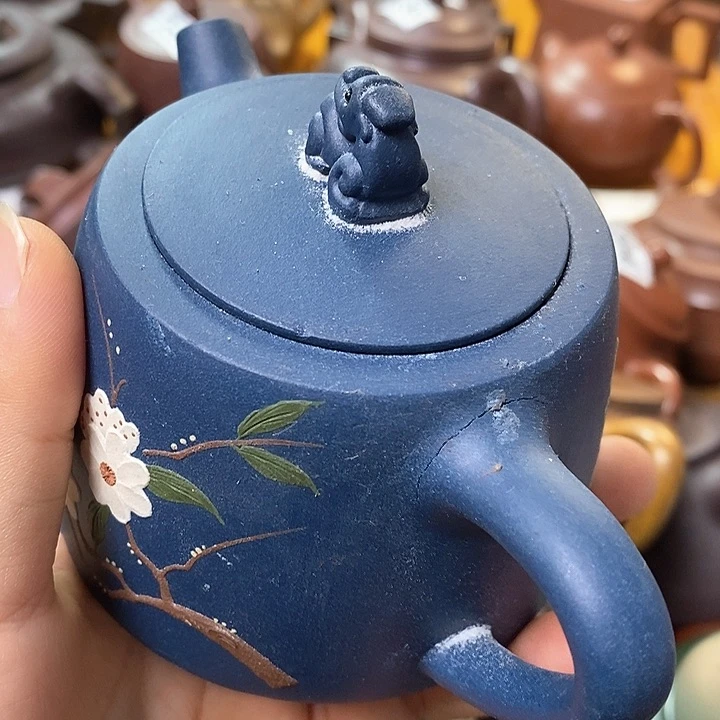 紫砂茶壶微瑕不整口把裂微瑕微瑕微瑕微瑕微瑕