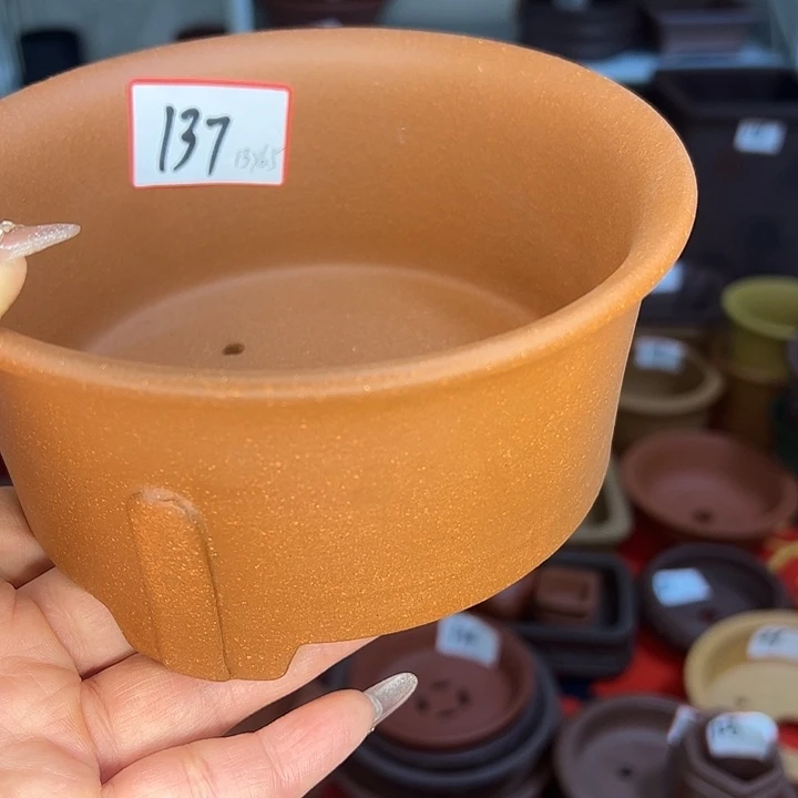 紫砂花盆小花盆雅致漂亮