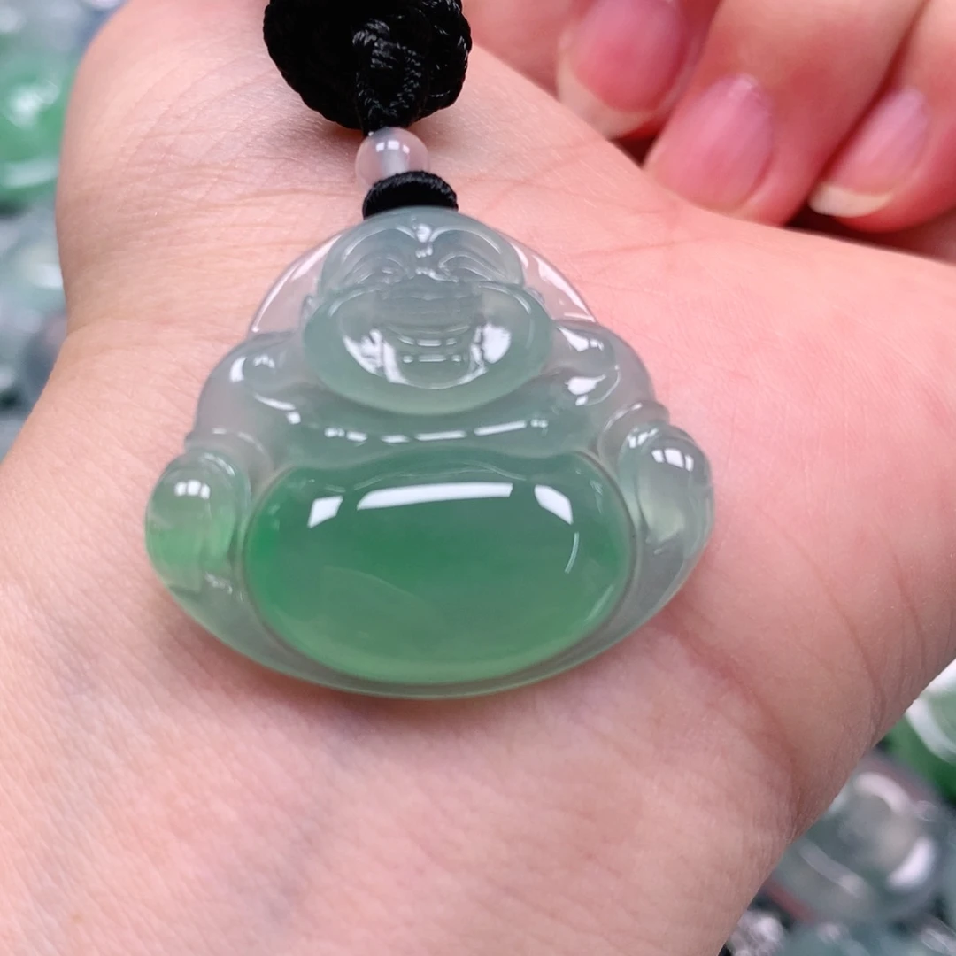 颈饰未镶嵌翡翠天然翡翠